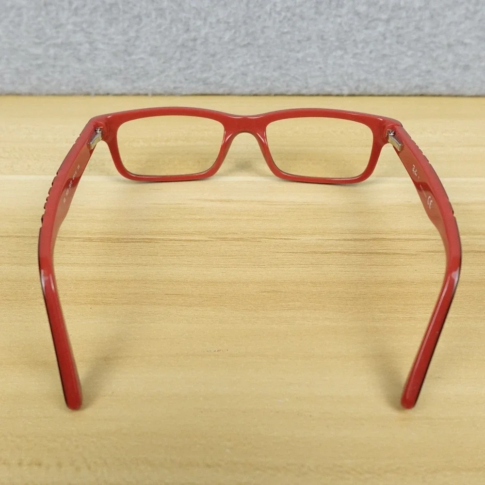 Ray Ban Kids Eyeglasses RB 1535 3573 46/16/125 Black Red w/Case Good